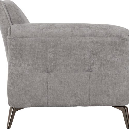 Amalfi 3 & 2 Seater Sofa Set in Grey fabric