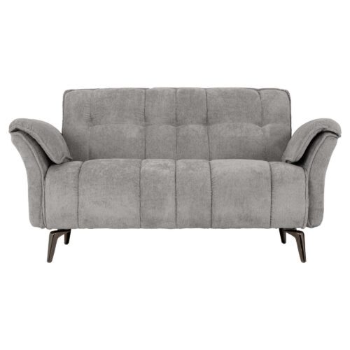 Amalfi 3 & 2 Seater Sofa Set in Grey fabric