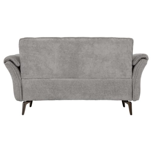 Amalfi 3 & 2 Seater Sofa Set in Grey fabric