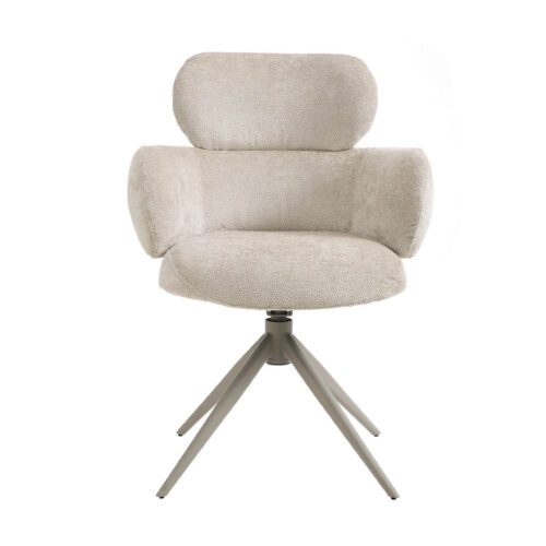 Apollo 160cm Marble Dining Table & 6 Apollo Chairs in Beige