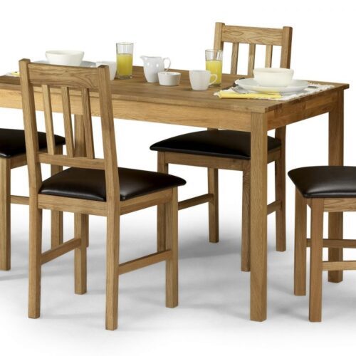 Coxmoor Oak Table & 4 Chairs